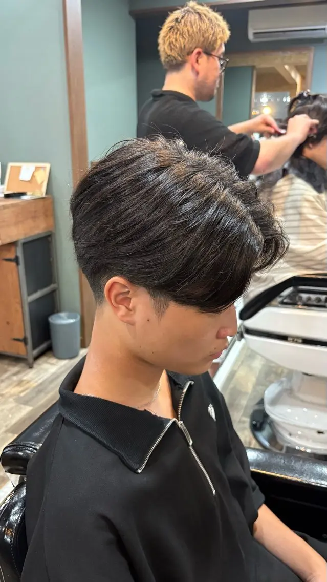 ミディアム メンズ 木名瀬 海星のヘアスタイル