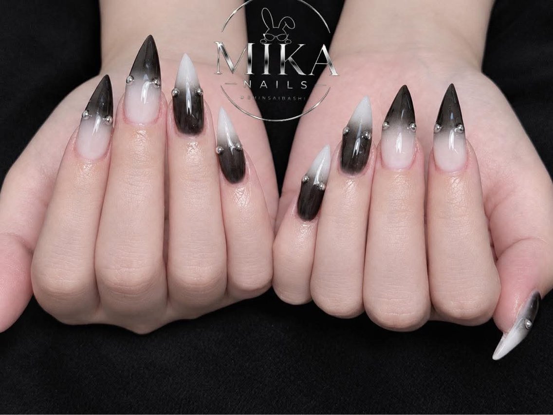 ネイル アートネイル チークネイル ドット フットネイル フレンチネイル ハンドネイル KIMU MIKA.NAILのネイルデザイン