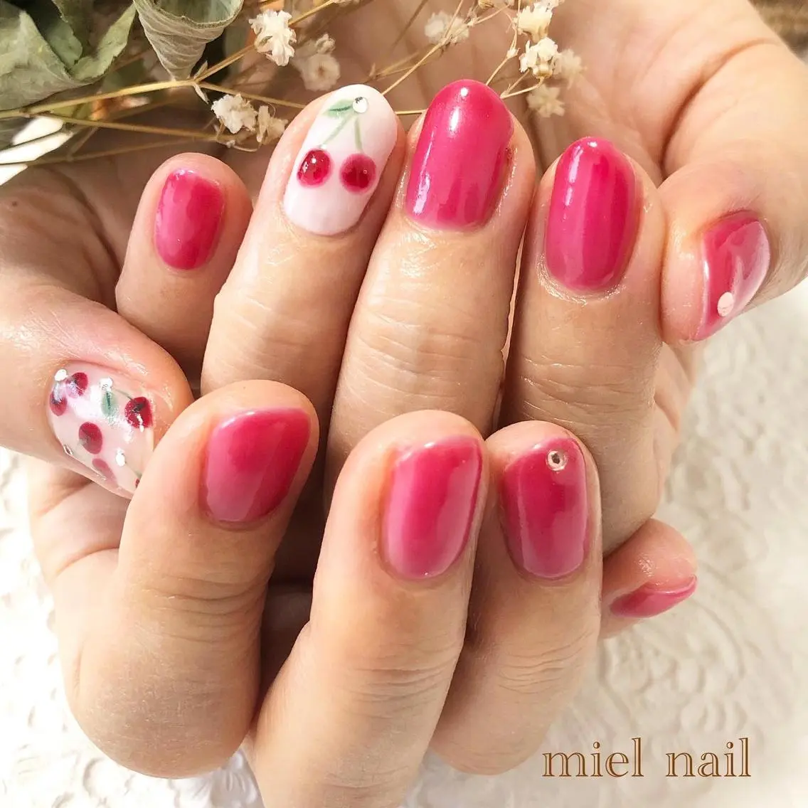 ネイル ハンドネイル miel nailのネイルデザイン