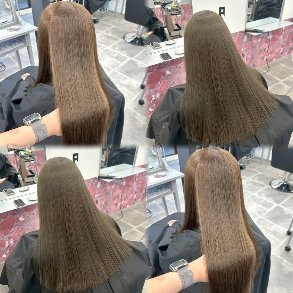 ロング カラー ワンホンヘア ヘアカラー PELEmana🎀 ハイトーン🧚🪄のヘアスタイル