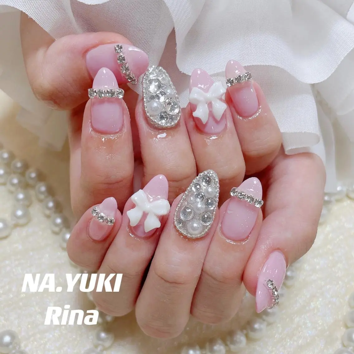 ネイル ハンドネイル 🎀 moo~ 🎀のネイルデザイン