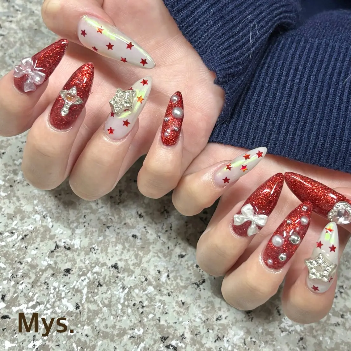 ネイル ハンドネイル Mys. 三上紗紀のネイルデザイン