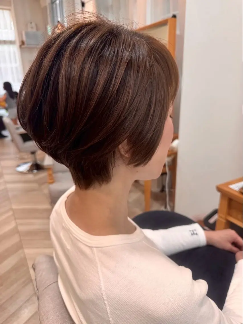 ショート ショートヘア 上村 直輝のヘアスタイル
