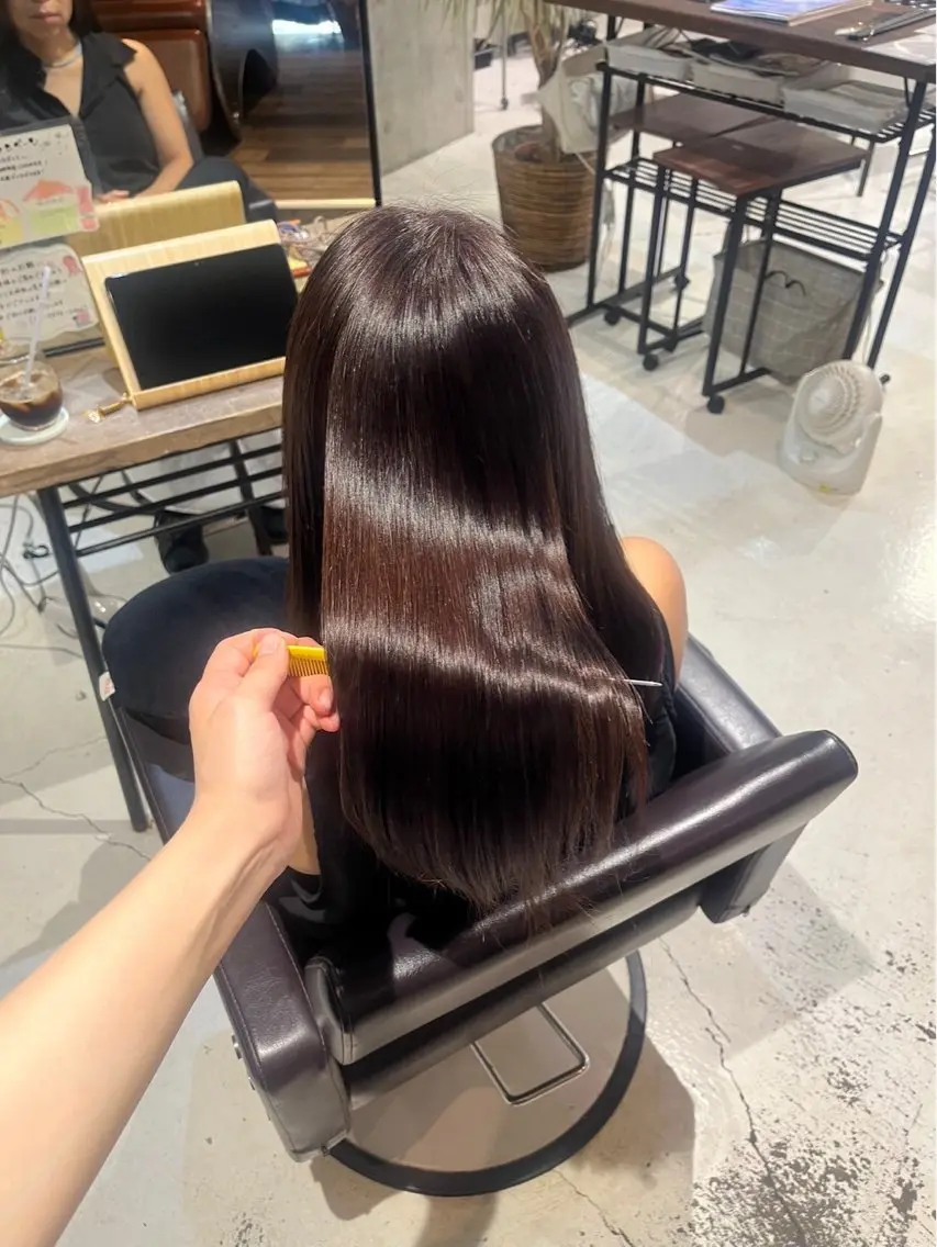 【最上級✕髪質改善】プレミアムカラーエステ+カット¥ 19,800→¥17,600の写真