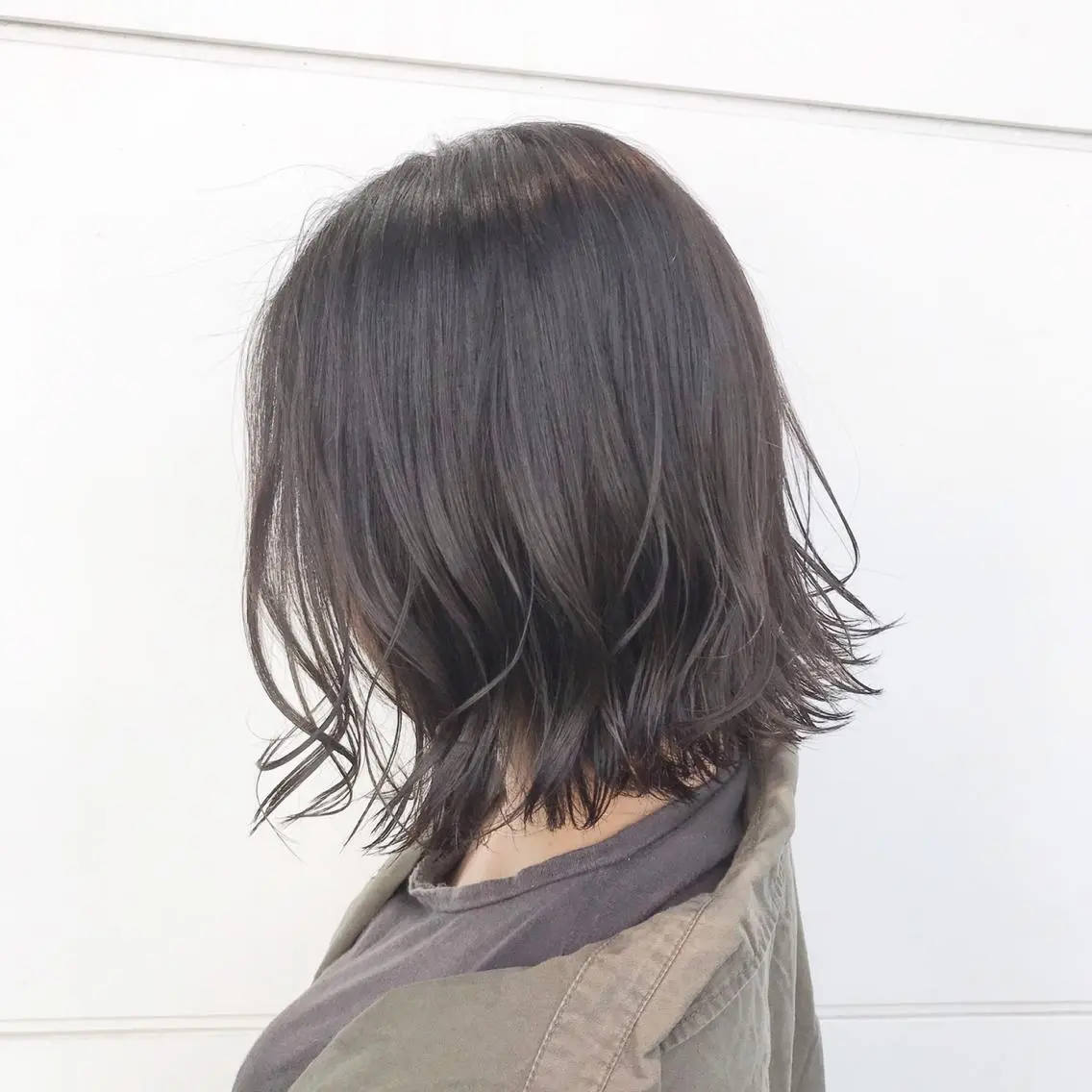 ミディアム カラー 〽️magico/ ウルフDaiki〽️のヘアスタイル