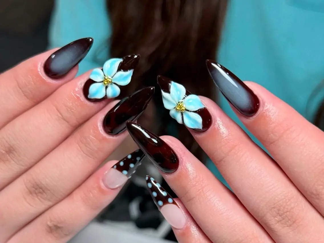 ネイル 長さ出し ジェルネイル 韓国ネイル マグネットネイル 持ち込み ハンドネイル Belle Nail Salonのネイルデザイン
