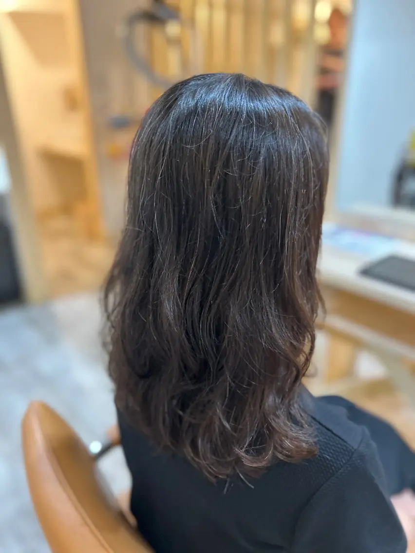 ロング パーマ あっすー🐥 Canon artのヘアスタイル