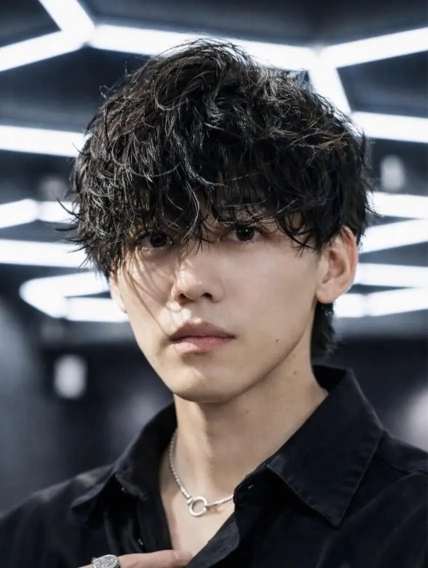 パーマ メンズ カット パーマ パーマ支持率No.1 ❤️🔥安成弾のヘアスタイル