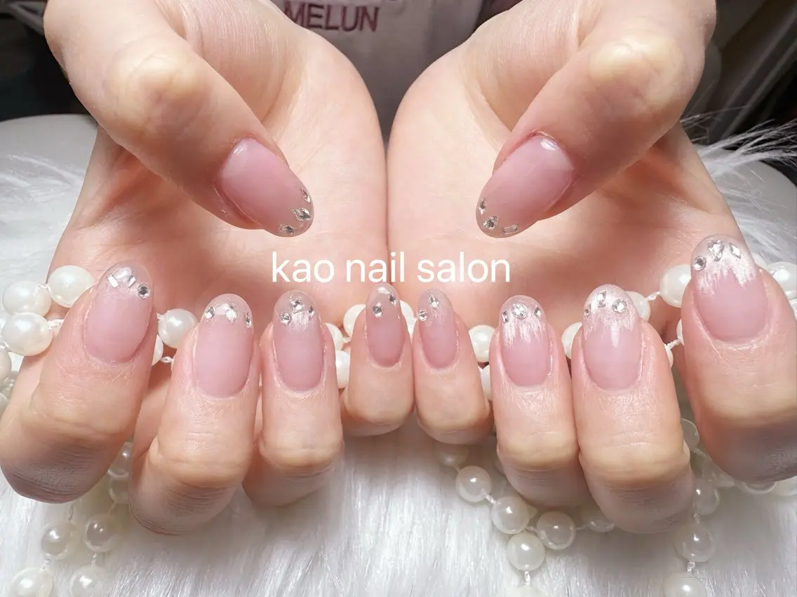 ネイル ハンドネイル kao nail マグネット/長さだしのネイルデザイン