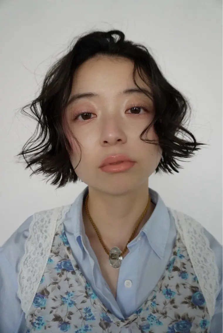 ショート カラー ヘアカラー 熊谷 由貴のヘアスタイル