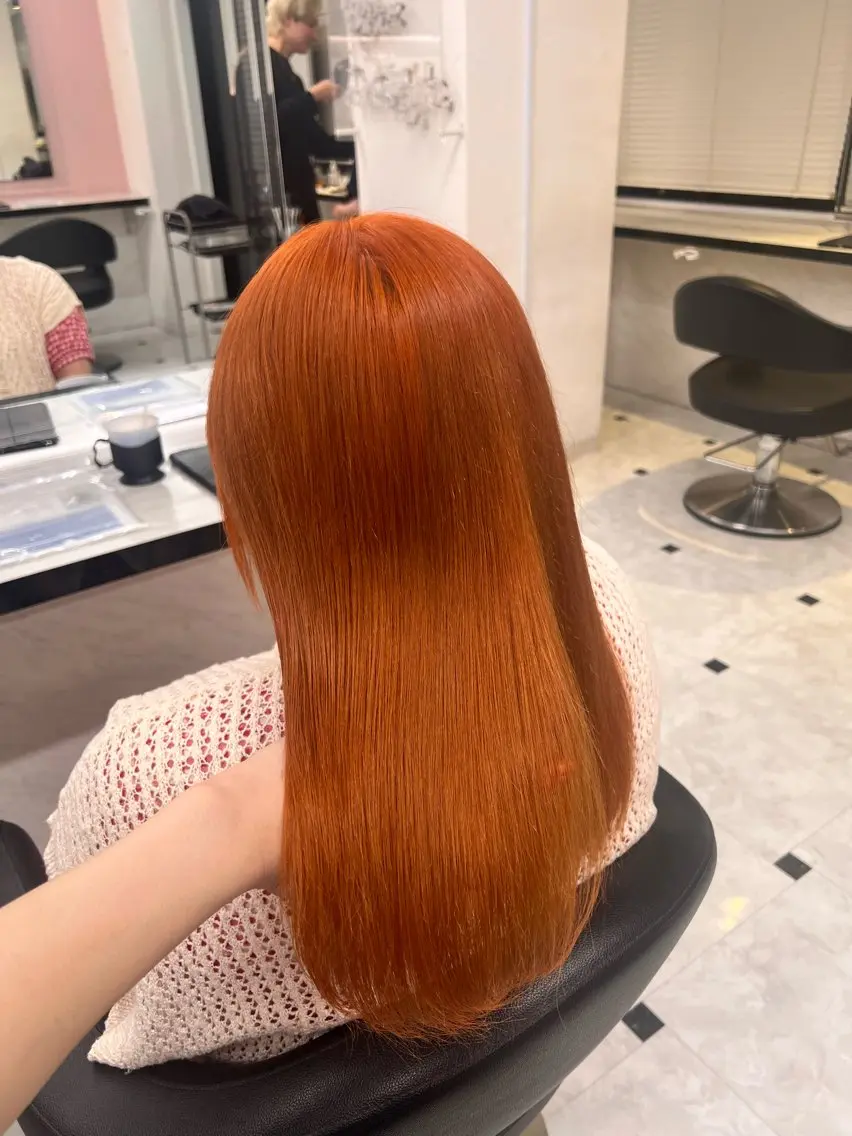 ミディアム カラー ヘアアレンジ カット ヘアカラー トリートメント ヘッドスパ ヘアセット 💕上野美容師☁ ブリーチ💖サワのヘアスタイル
