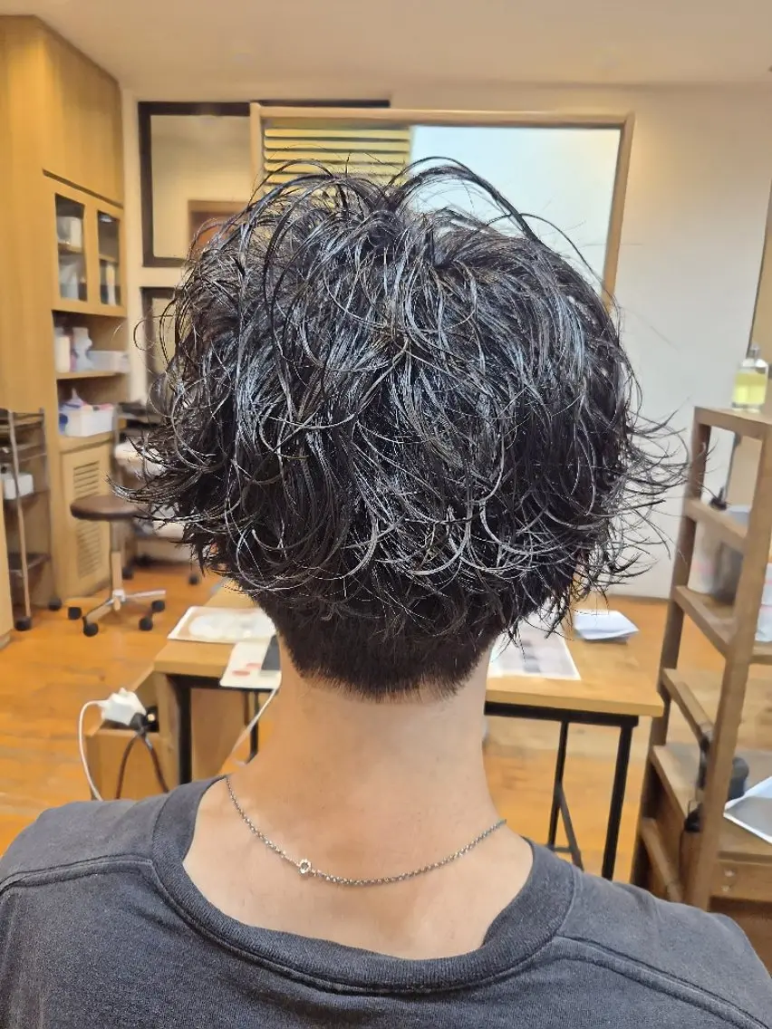 メンズ パーマ メンズパーマ ￥0円モデル募集中❗ 小村田 亮子のヘアスタイル