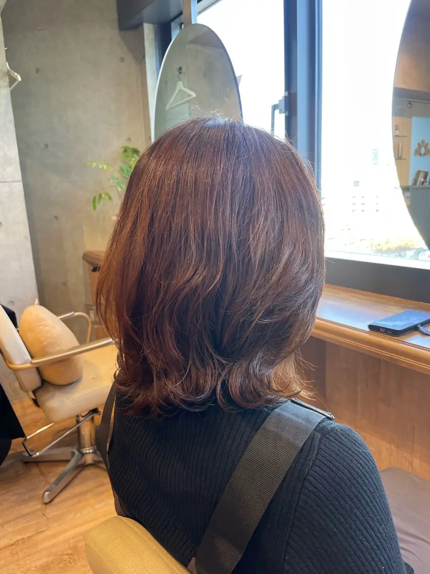 ミディアム パーマ urara/スパ 🌺aya🌺のヘアスタイル