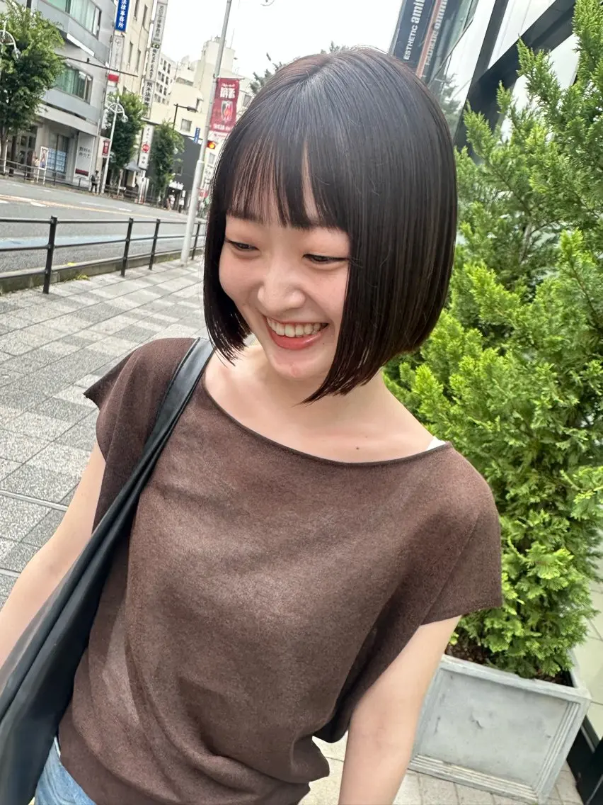 【ご新規様】【くせ・うねりが気になる方✨】🪽カット+縮毛矯正+保湿トリートメント🪽の写真