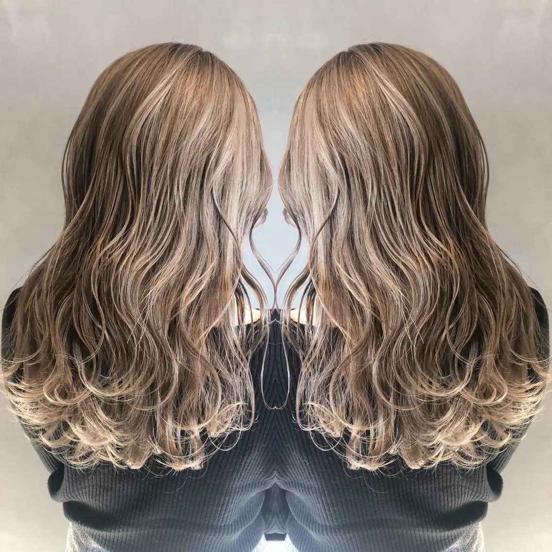 特別価格🩶ハイトーンカラー🩶ケアブリーチ＋オンカラー＋超音波トリートメントの写真
