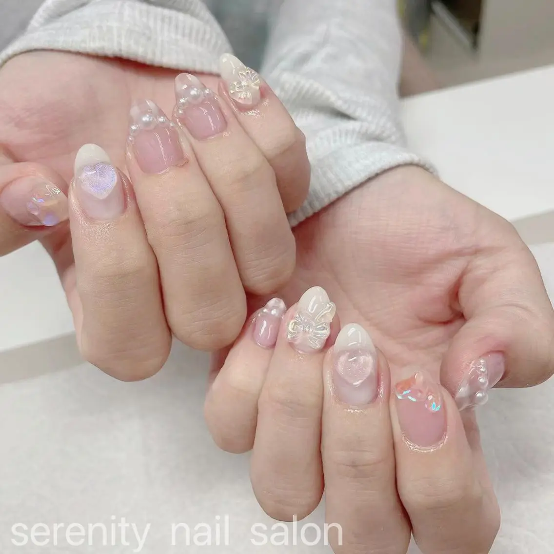 ネイル ハンドネイル ハンドケア ✨Serenity Nail salonのネイルデザイン