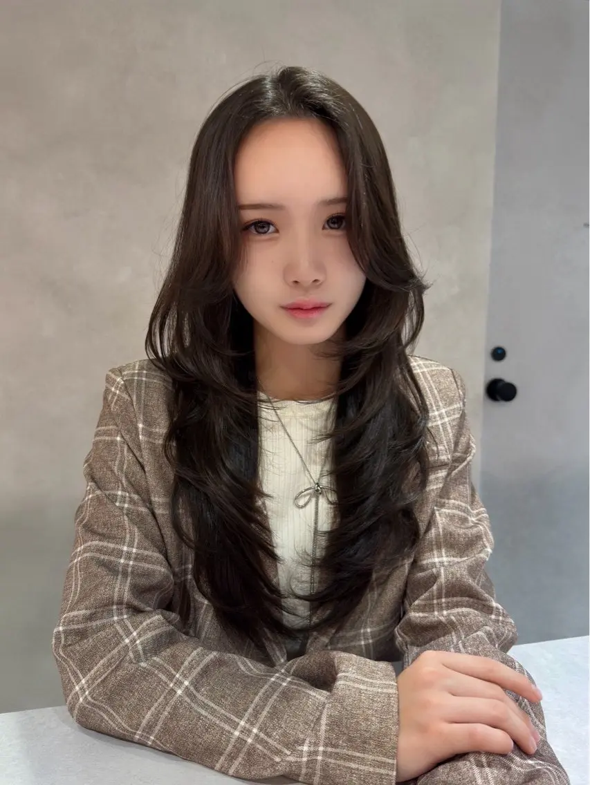 ロング カラー ヘアアレンジ 透明感・艶・ダメージ レス YUKIのヘアスタイル