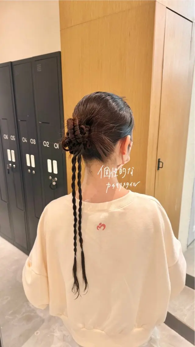 ミディアム 似合わせカット ヘアセット fitするカット♡/ 多幸感/ふうか◠‿◠のヘアスタイル