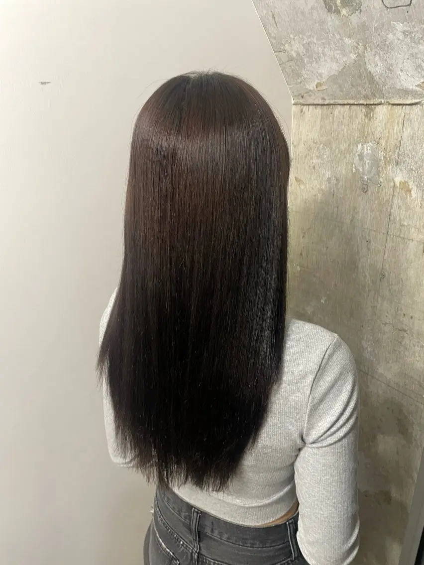 ロング トリートメント トリートメント ニュアンスカラー/ 🫧レミ(坊主)のヘアスタイル
