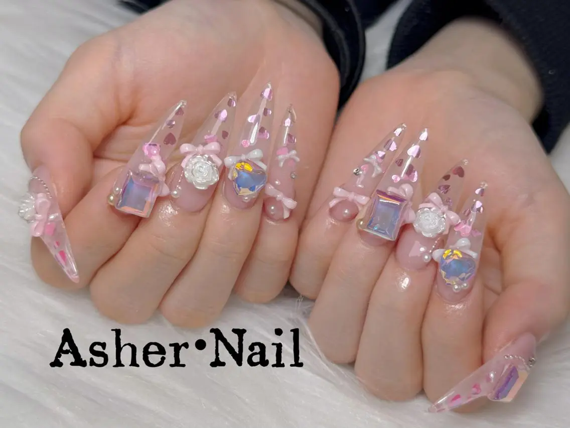 ネイル ハンドネイル ハンドケア Asher _Nailのネイルデザイン