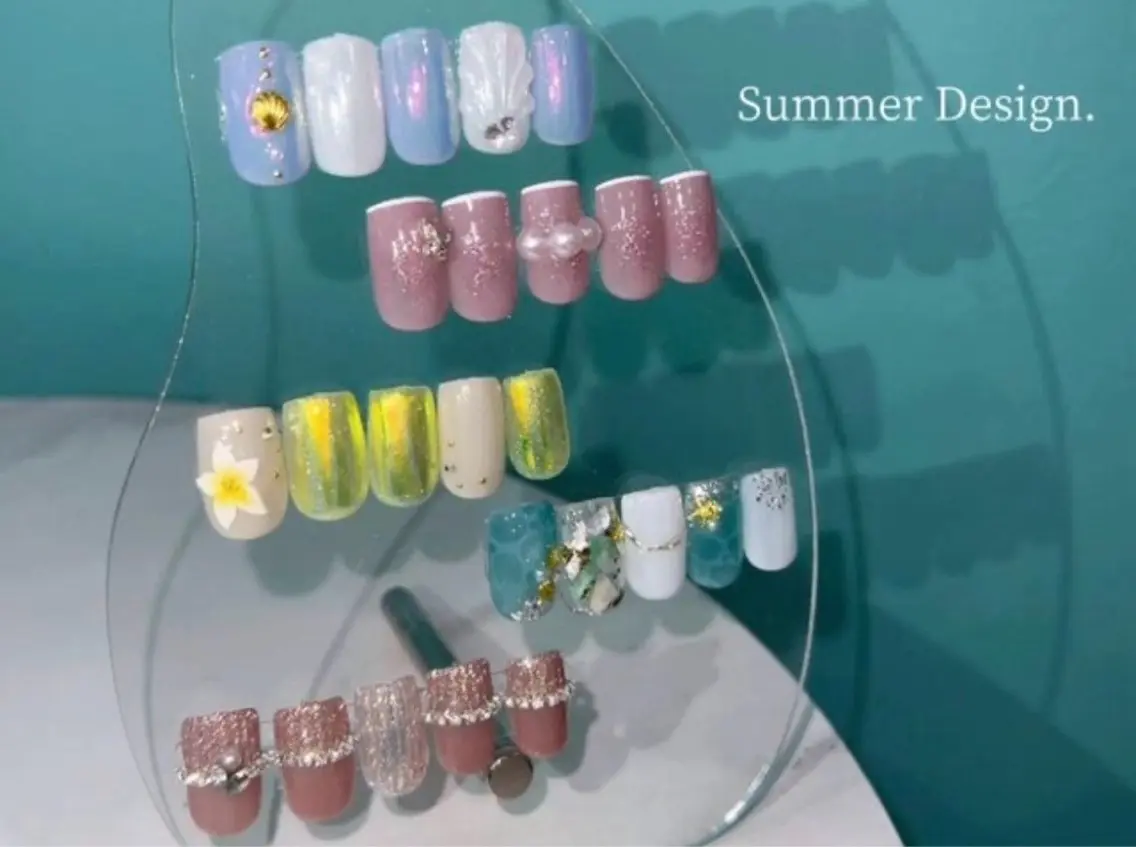 ネイル ハンドネイル Mermaid Nail saraのネイルデザイン