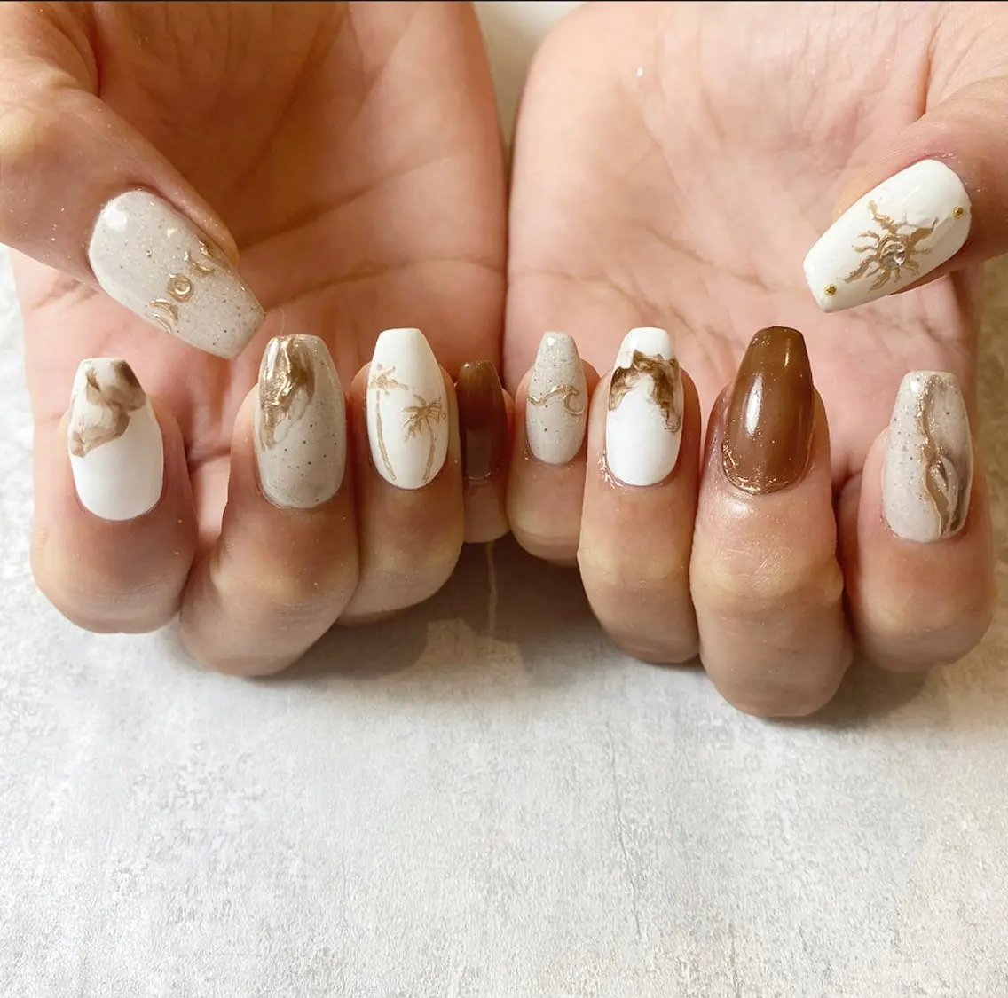 ネイル アートネイル 後藤 美奈のネイルデザイン