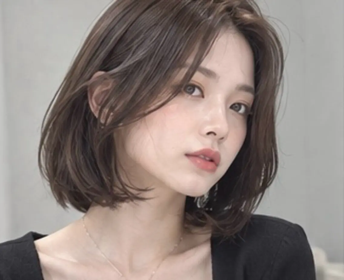 ミディアム 大竹 椿咲のヘアスタイル