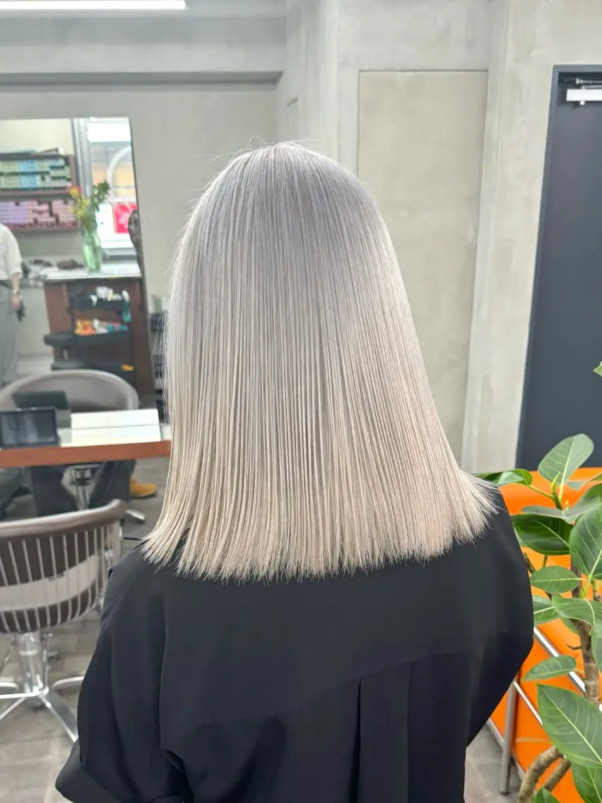ロング カラー カット ヘアカラー トリートメント ブリーチ　ハイトーン 特化🌈フジタハルキのヘアスタイル