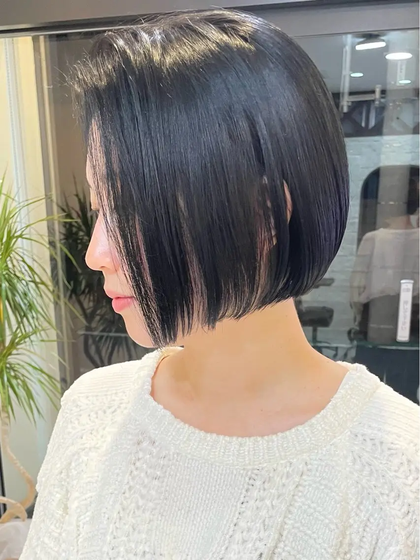 ショート ボブ カット ヘアカラー 【ボブ/個室サロン】 癒し空間mimuraのヘアスタイル