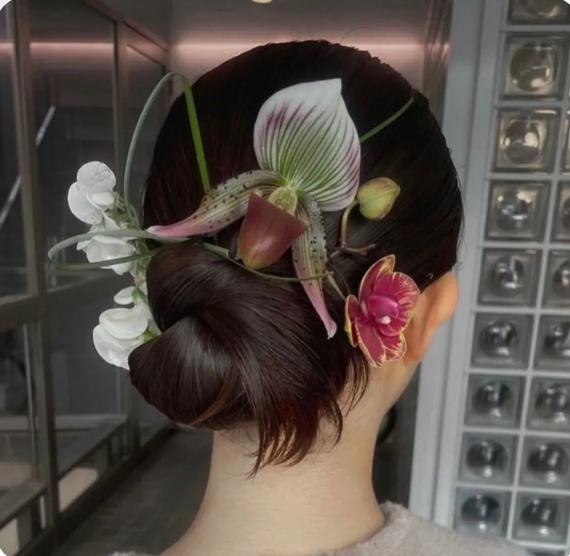 🌺成人式・卒業式ヘアセット🎋⚠️成人式・前撮り・卒業式のヘアセットをご希望の方はこちらから！🤲#成人ヘアの写真
