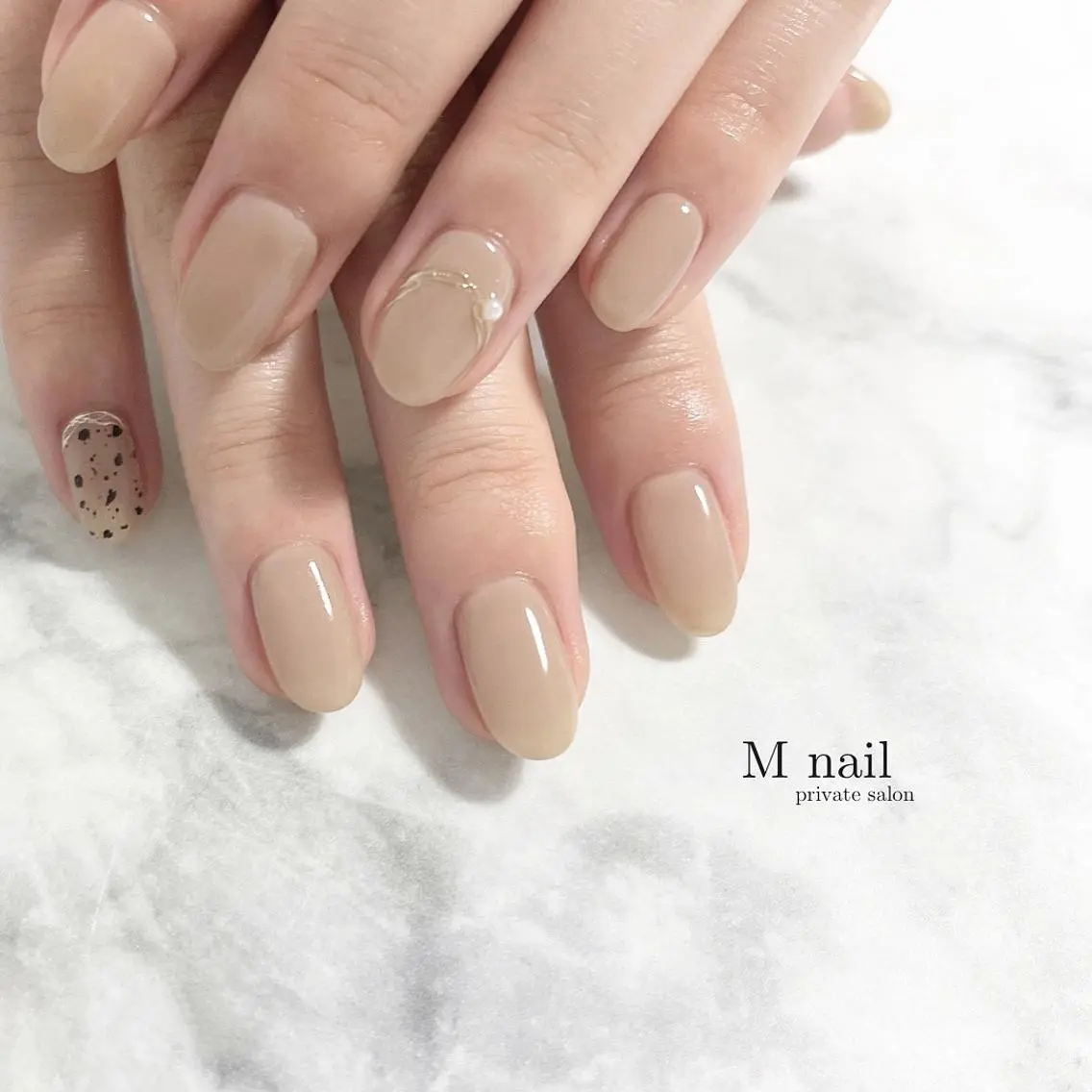 ネイル アートネイル ハンドネイル M nailのネイルデザイン