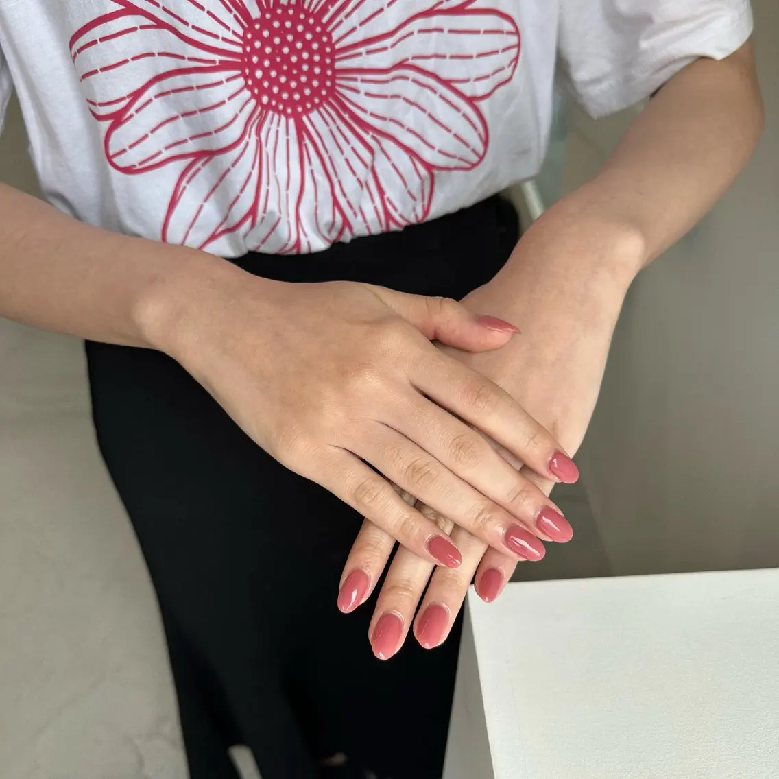 ネイル ワンカラーネイル Kaede *LUFTのネイルデザイン