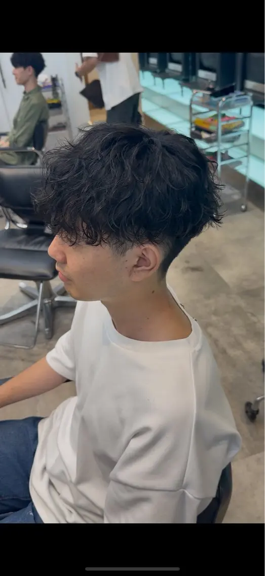 パーマ メンズ 当日予約⭕️ 太田のヘアスタイル