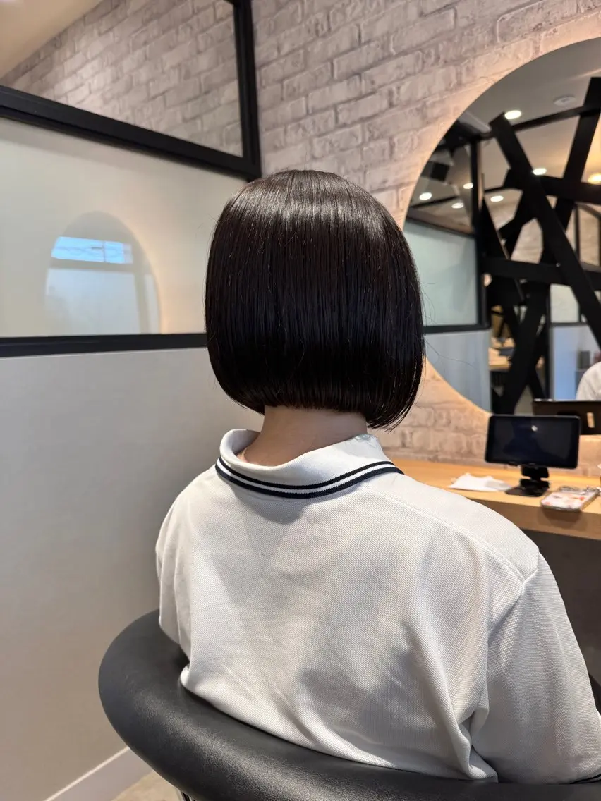 ショート カラー カット ヘアカラー 宮腰一磨 ・ショート・ボブ🌿のヘアスタイル