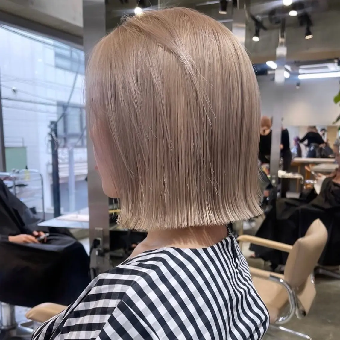 ミディアム カラー 🎀原宿 "ボブ" / カット ナナ🎀のヘアスタイル