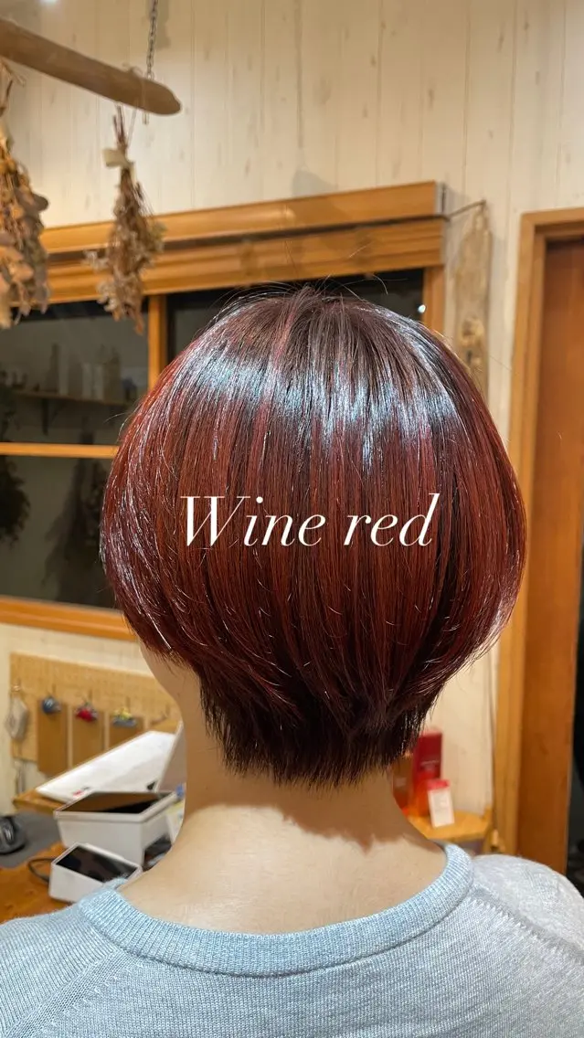 ショート カラー 🪻二宮俊レディー モデル縮募集🪻のヘアスタイル