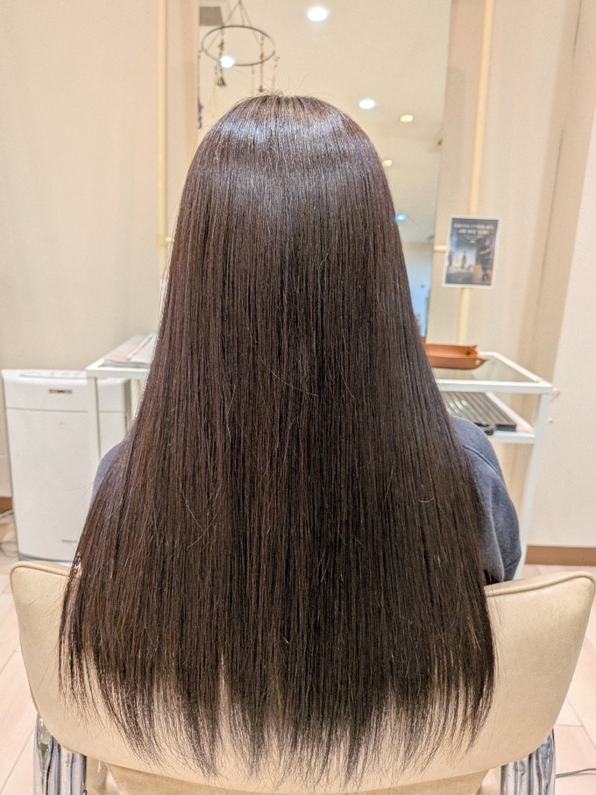 ロング 髪質改善 トリートメント トリートメント 深田 和瑛のヘアスタイル
