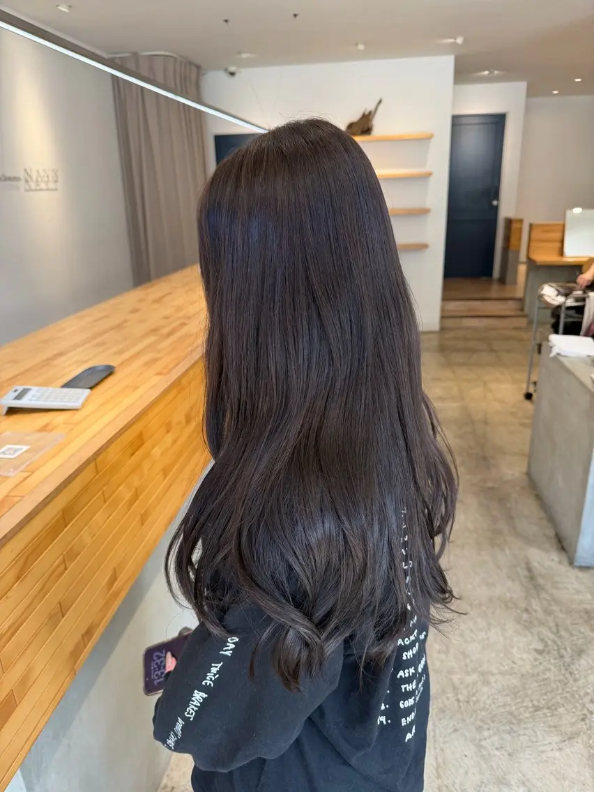 ロング カラー NAVY/ Rinkaのヘアスタイル