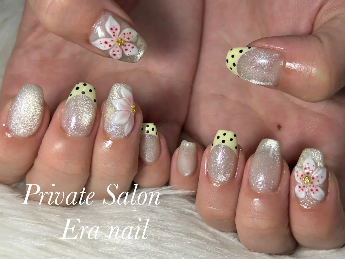ネイル 持ち込み ハンドネイル Era nailのネイルデザイン