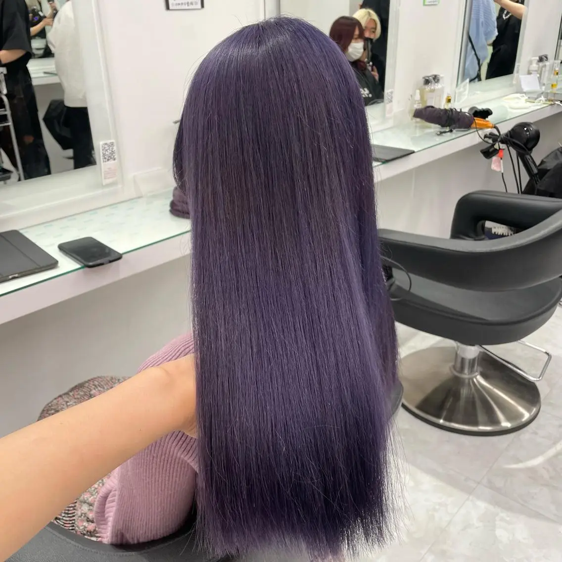 ロング カラー ヘアカラー トリートメント ヘッドスパ ヘアセット 暖色🩷透明感カラー ♡Maika♡のヘアスタイル