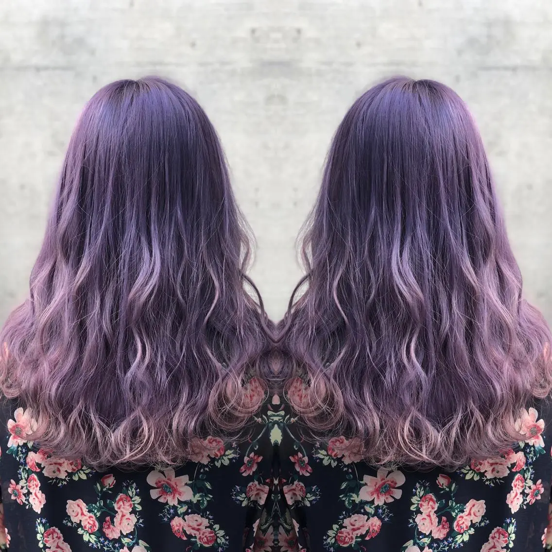 ロング カラー アッシュ ブリーチ ラベンダーカラー ラベンダーアッシュ ミニモお気に入り数 No.1宍戸雄弥のヘアスタイル