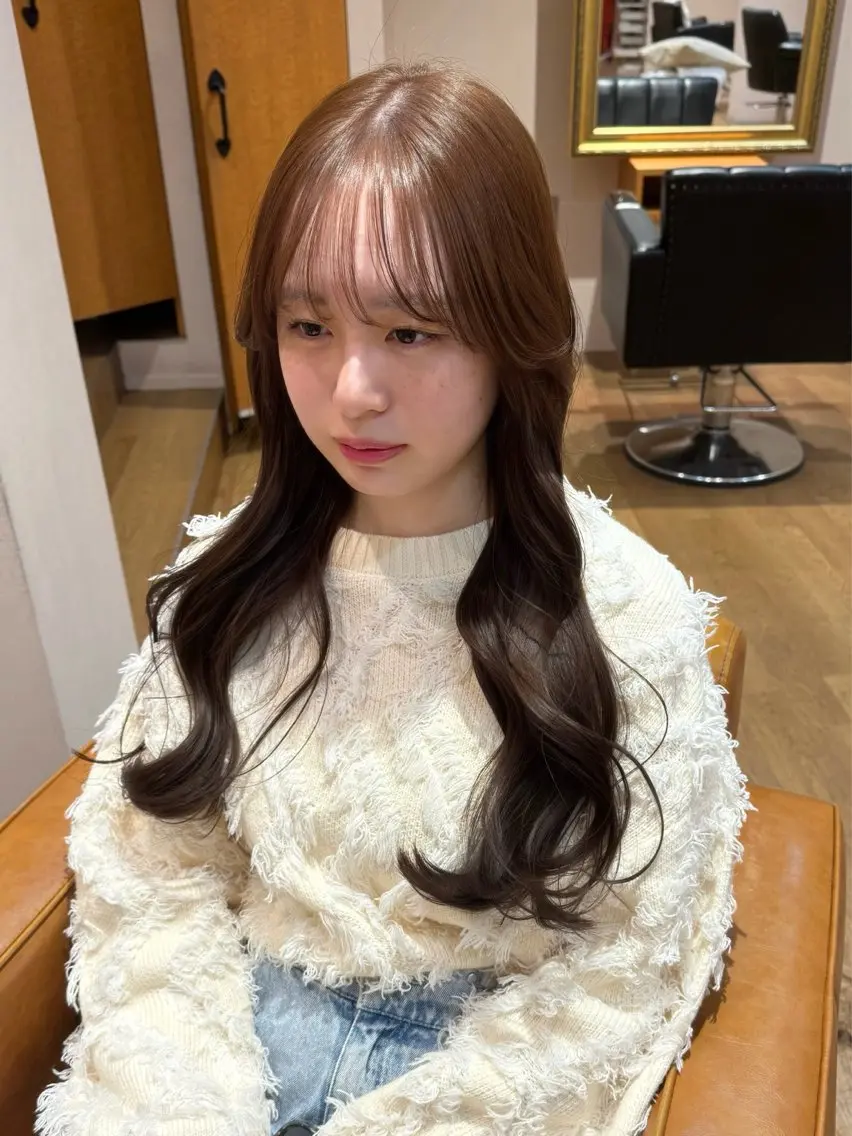 U30 ワンホンヘアカット＋トリートメント🎀🤍【鎖骨下~long】の写真