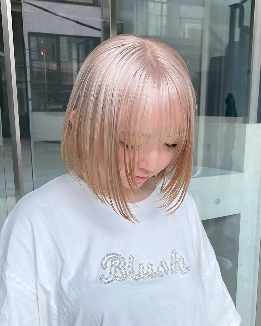 ✂️カットダブルカラー🎨💊カット+ケアブリーチ+カラー+トリートメントの写真