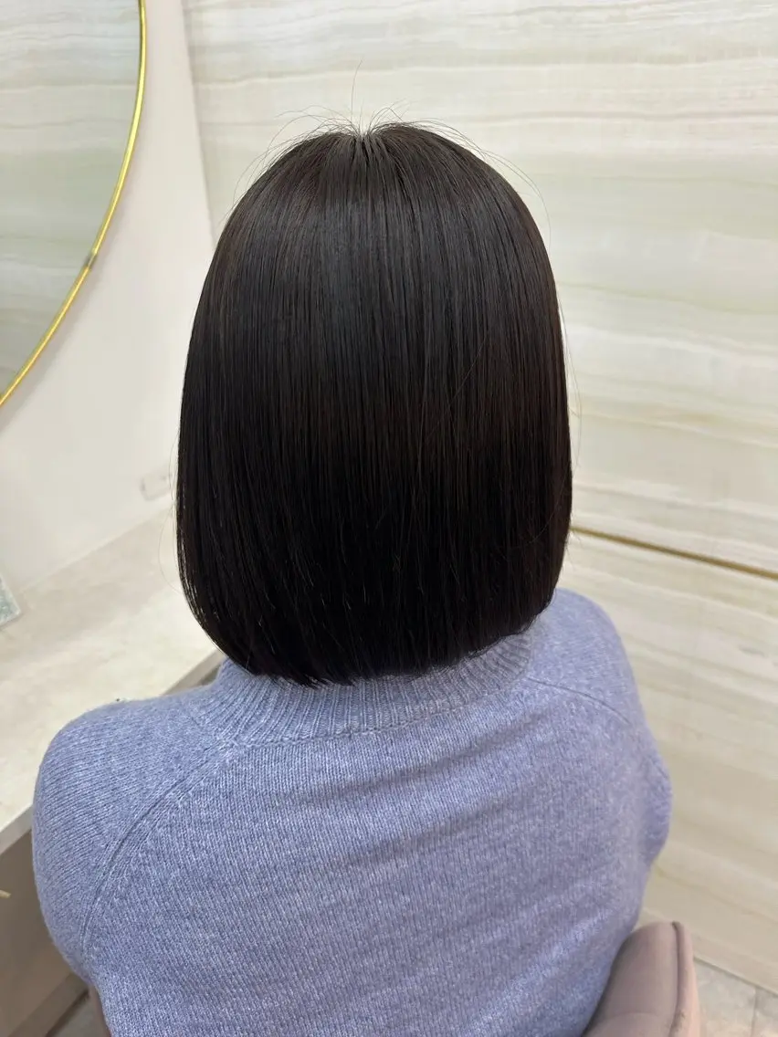 ミディアム カラー Hina🐣 elubylovisのヘアスタイル