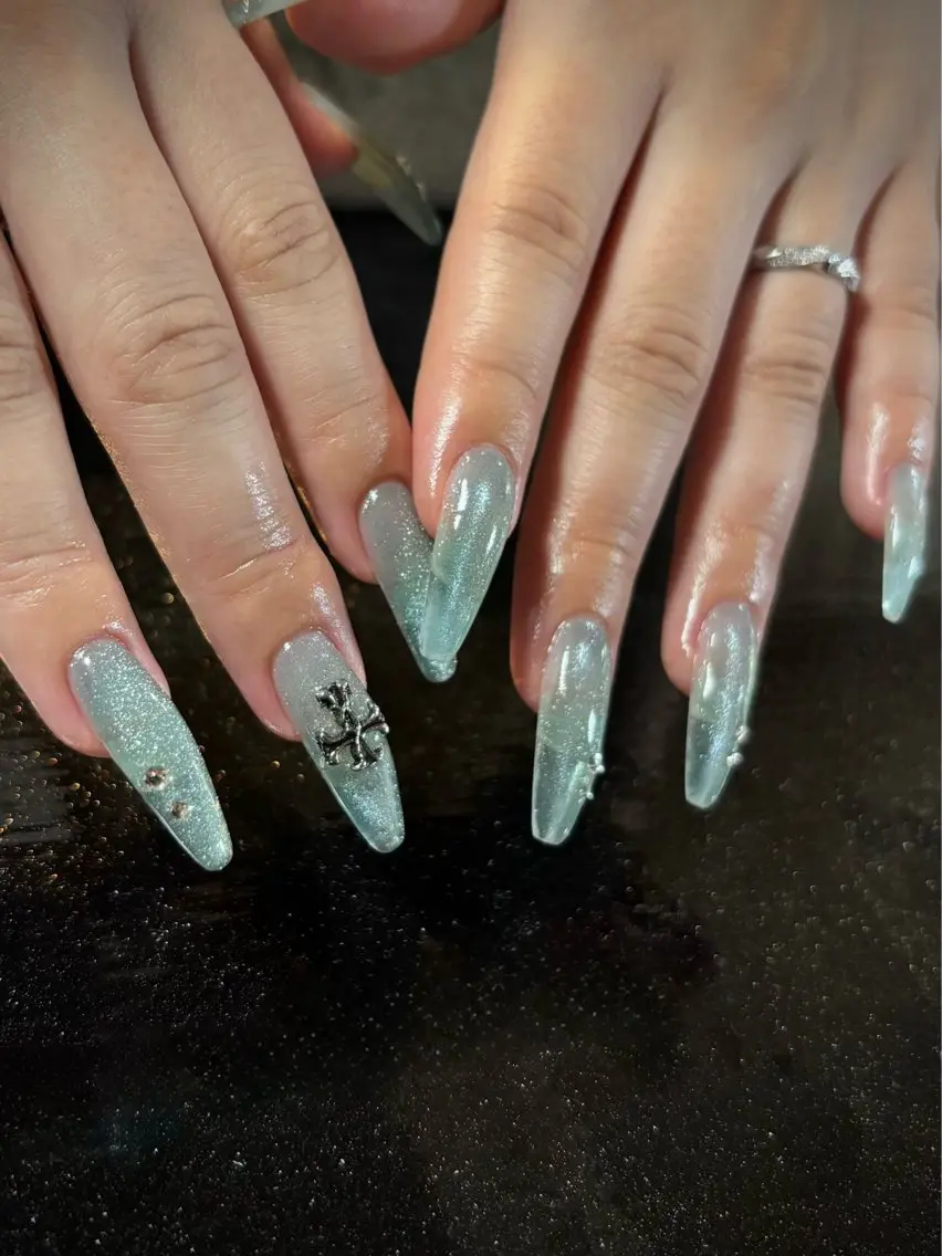 ネイル ロングネイル ハンドネイル Nailsmith norikaのネイルデザイン