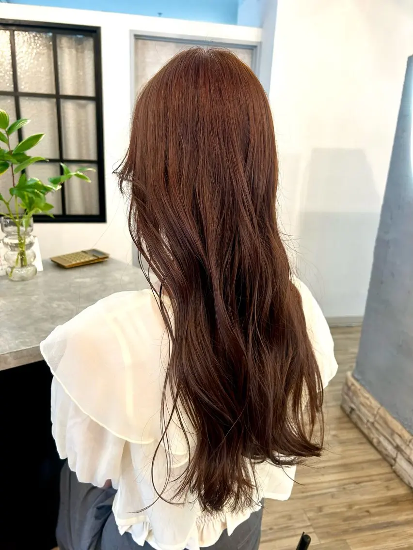 ロング カラー ブリーチ/ヘアセット 🪞🌙minamiのヘアスタイル