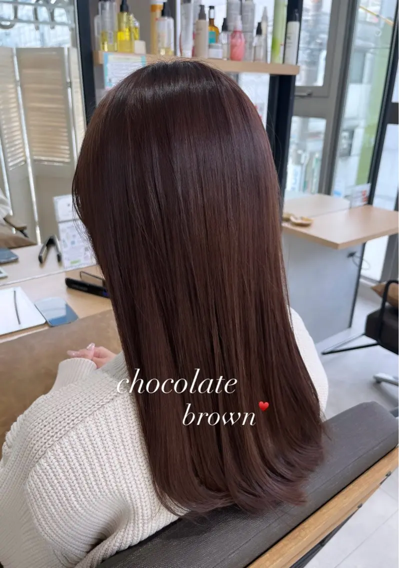 🍑カット➕カラー➕トリートメント🍑土日+¥1000<キャッシュレスのみ>の写真