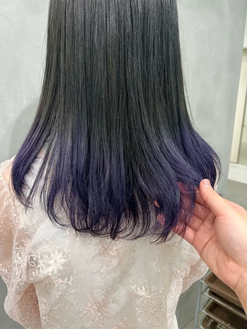 カラー 🌸ムラ修正/ ブリーチゆずな 🌸のヘアスタイル