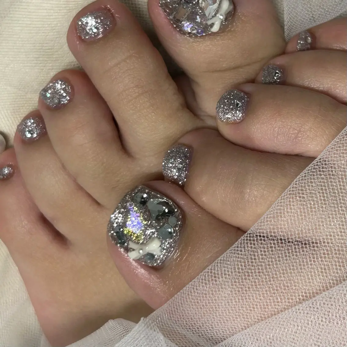 ネイル フットネイル ten nail salon　かえでのネイルデザイン