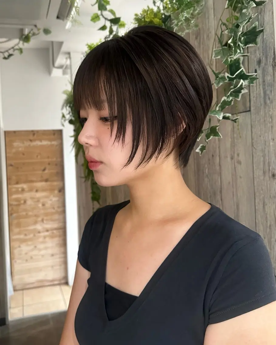 ショート カット ＨＩ ROのヘアスタイル